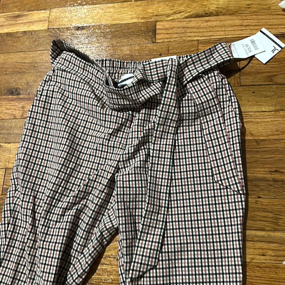 Plaid Dress Work Pants